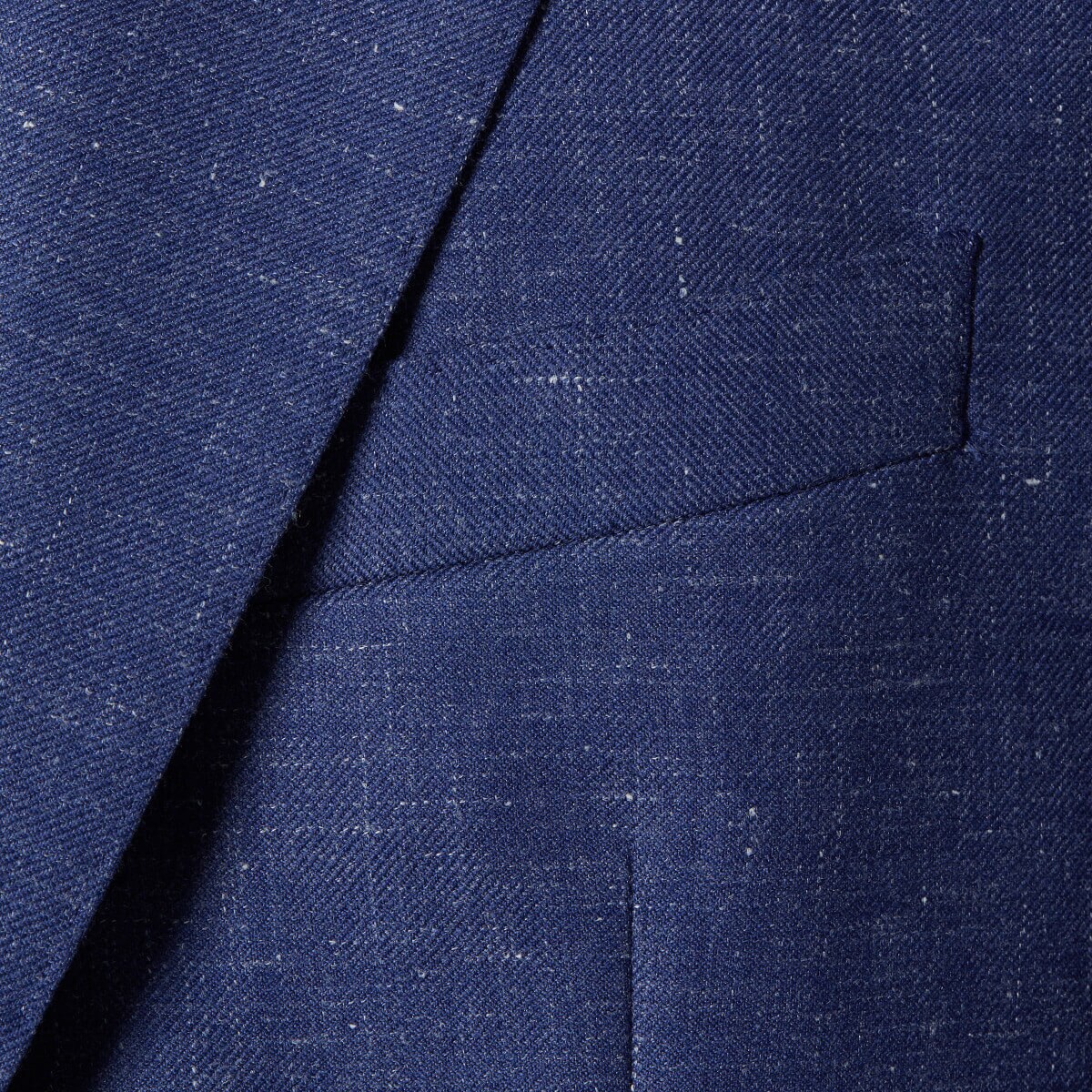 Madison French Blue Heathered Twill Blazer | Alton Lane