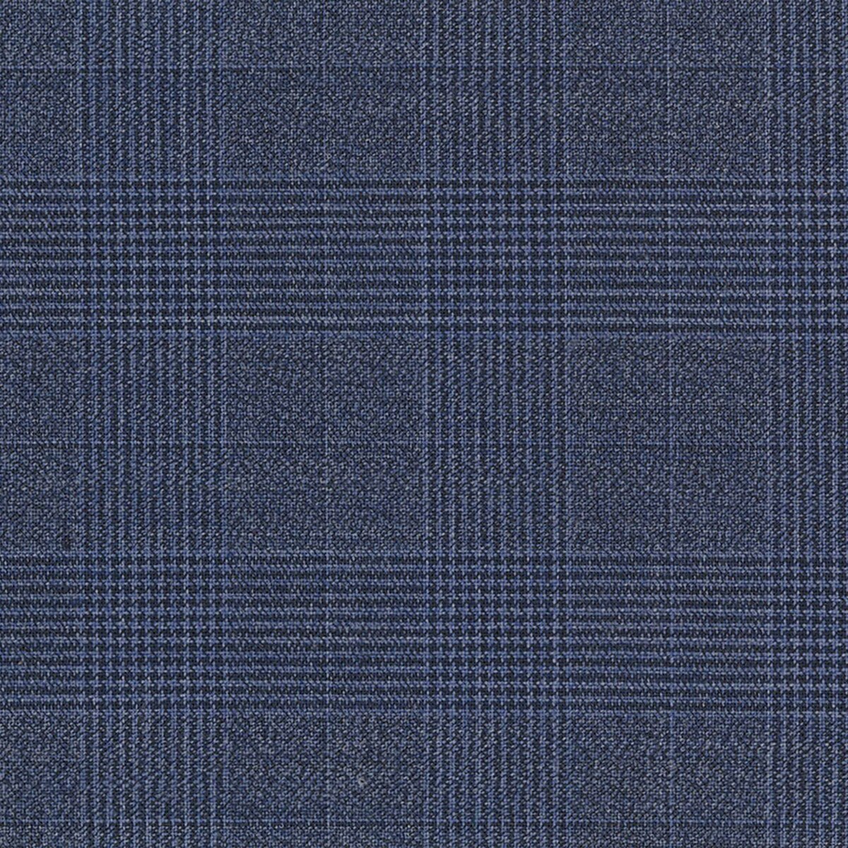 Bower Dynamic Denim Blue Glen Check Suit | Alton Lane