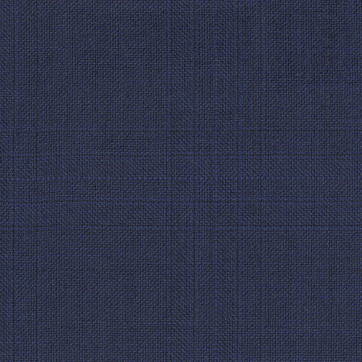 York Londoner Dark Blue Tonal Glen Check Suit | Alton Lane