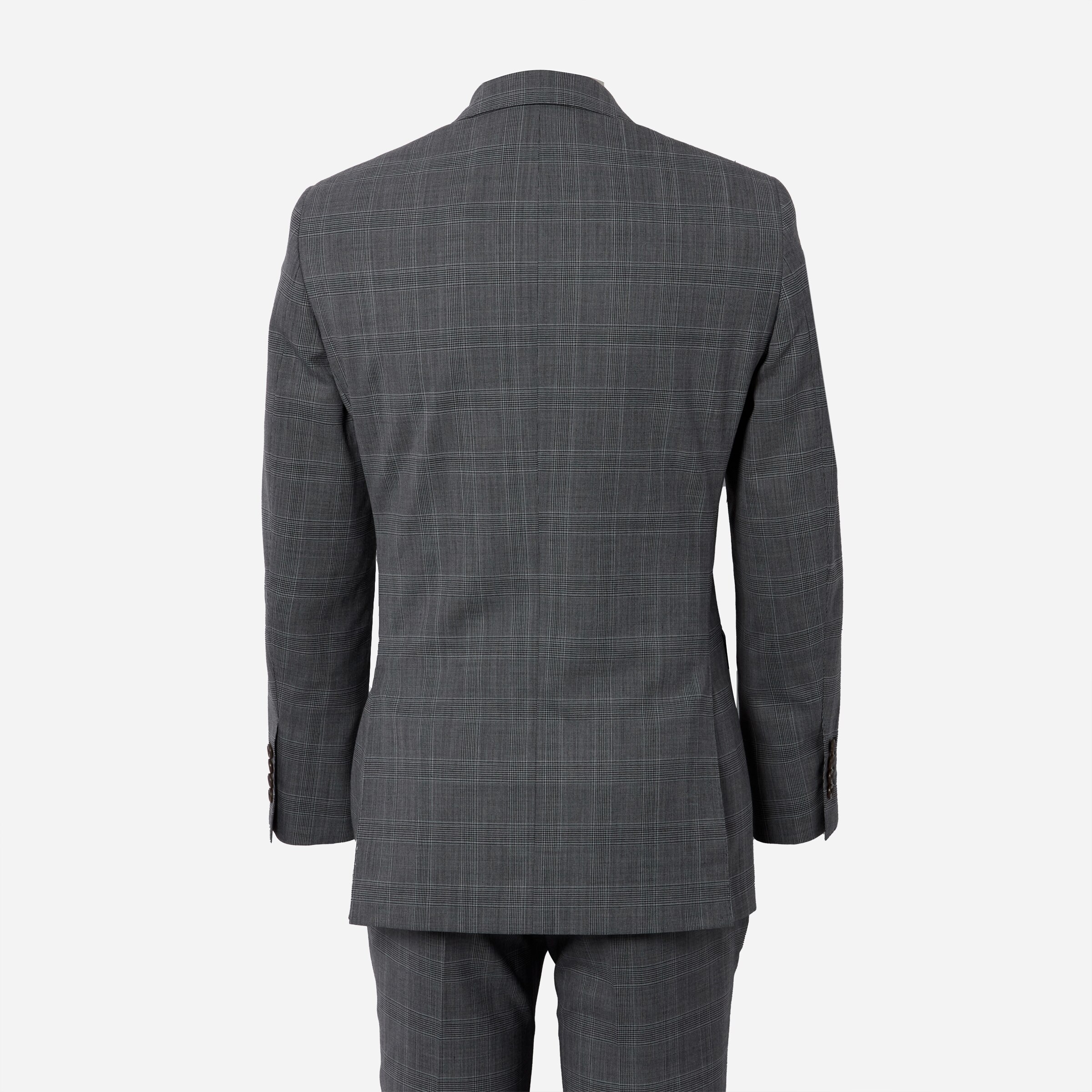 Irving Grey Plaid Suit | Alton Lane