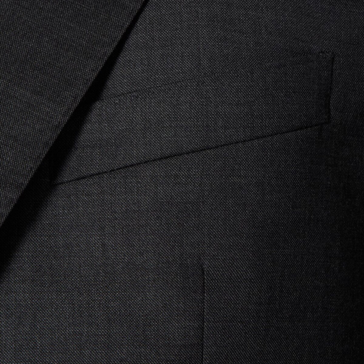 Lexington Loro Piana Dark Grey Sharkskin Suit Alton Lane