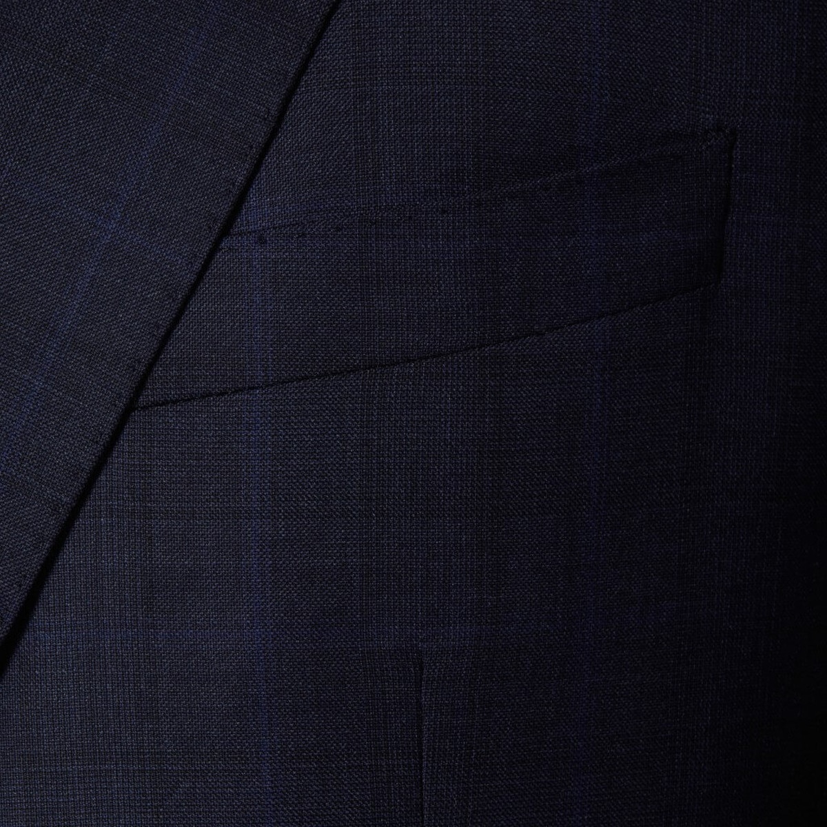 Lexington Loro Piana Navy Glenplaid Suit Alton Lane