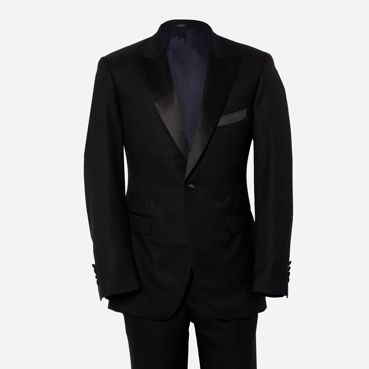 Madison Black Diamond Weave Tuxedo | Alton Lane